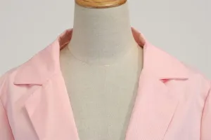 Andongnywell Womens Long Sleeve Casual Open Front Suit Jackets Solid Boyfriend Blazer Notched Lapel Outwears