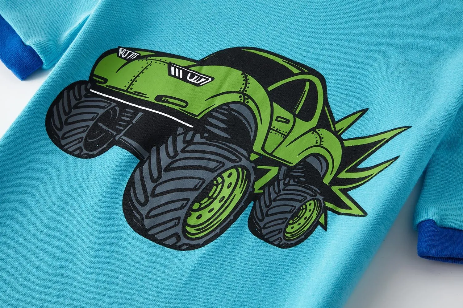 Boys Summer Pajamas Toddlers Boys Short Sleeve Sets Cotton Pjs