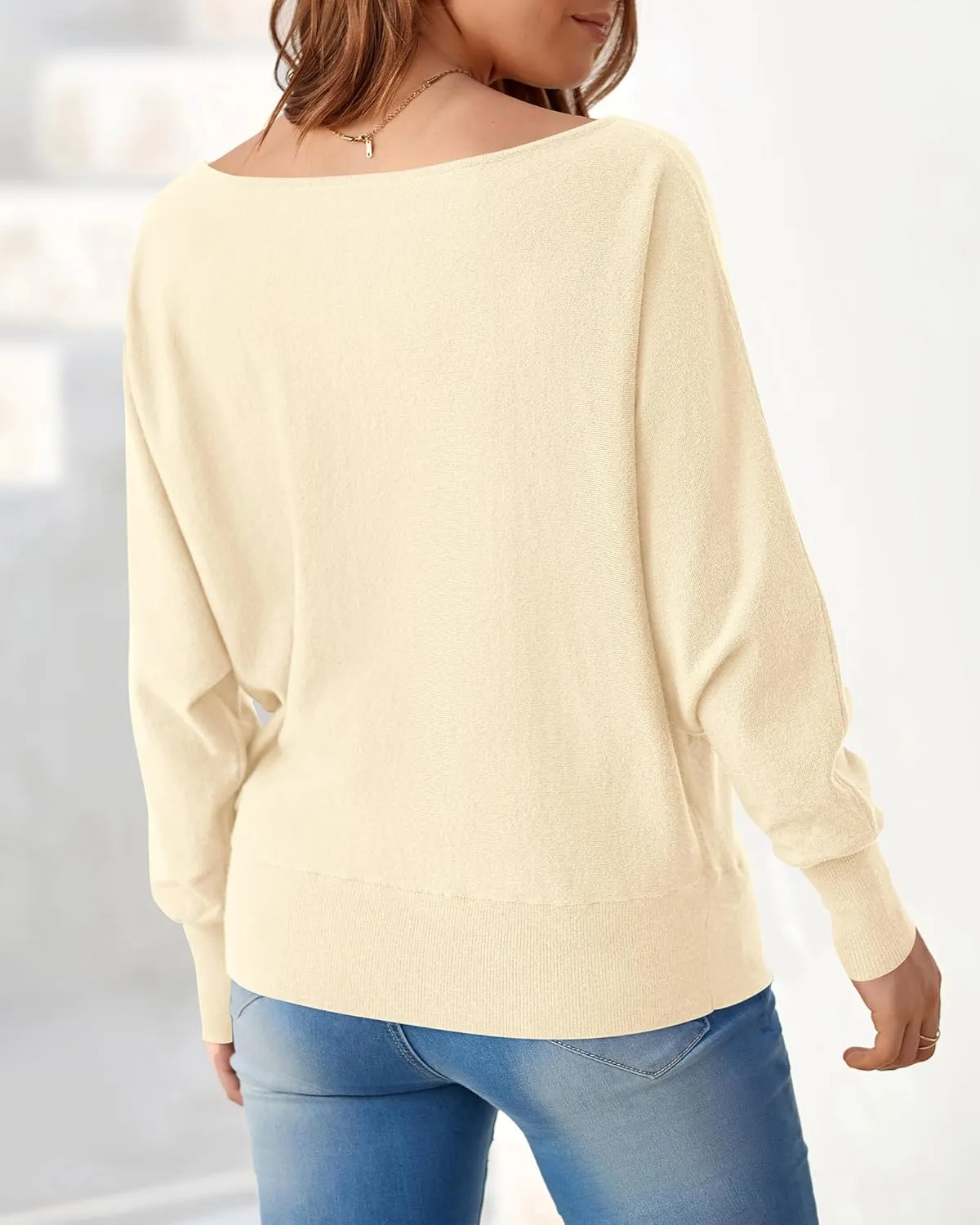 BTFBM Womens Trendy Off Shoulder Sweater 2024 Fall Long Sleeve Casual Loose Tunics Asymmetrical Pullover Going Out Tops