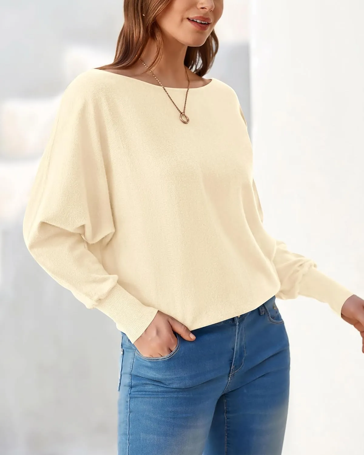 BTFBM Womens Trendy Off Shoulder Sweater 2024 Fall Long Sleeve Casual Loose Tunics Asymmetrical Pullover Going Out Tops