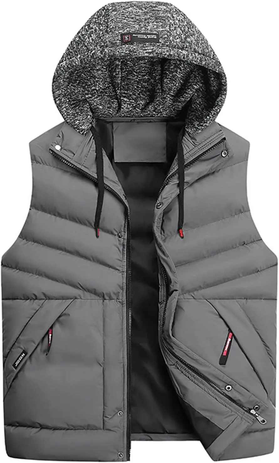 Casual Men'S Vest Men'S Loose Autumn And Winter Warm Cotton Vest Coat
