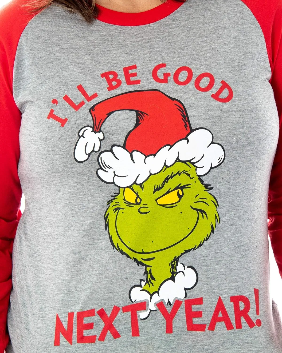 Dr. Seuss GRINCH Who Stole Christmas Matching Family Pajama Sets For Men, Women, Kids, Toddlers
