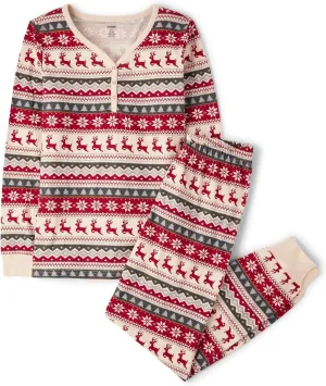 Gymboree Christmas Cotton 2-Piece Pajama Sets, Big Kid, Toddler, Baby Gymmie