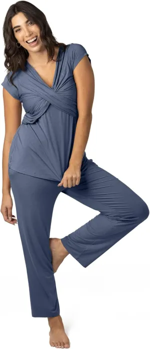 Kindred Bravely Davy Maternity, Nursing & Postpartum Pajamas | Premium Pajama Sets for Women