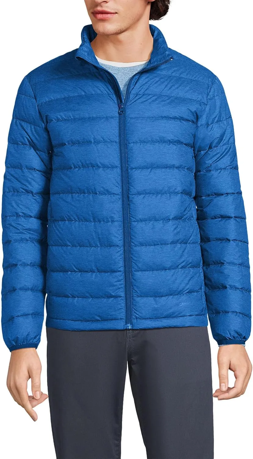 Lands' End Men's Wanderweight Ultralight Packable Down Jacket