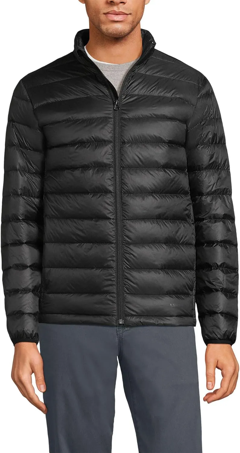 Lands' End Men's Wanderweight Ultralight Packable Down Jacket