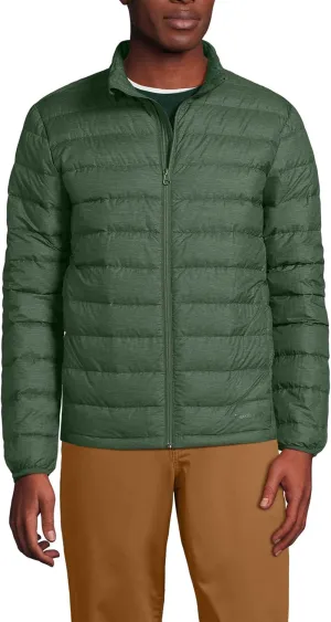 Lands' End Men's Wanderweight Ultralight Packable Down Jacket
