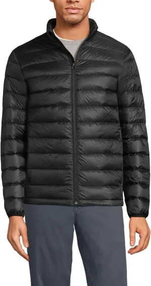Lands' End Men's Wanderweight Ultralight Packable Down Jacket