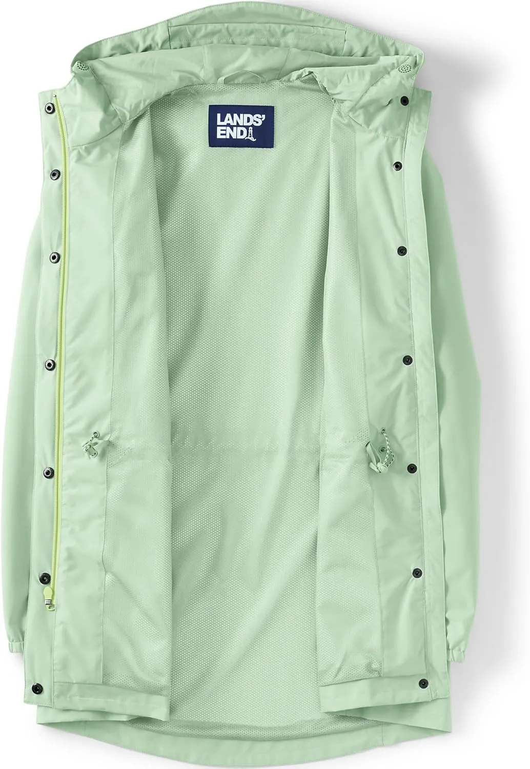 Lands' End Women's Squall Packable Waterproof Raincoat