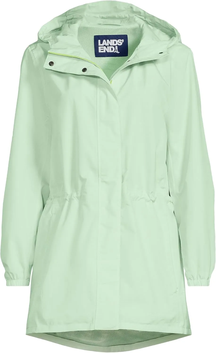 Lands' End Women's Squall Packable Waterproof Raincoat