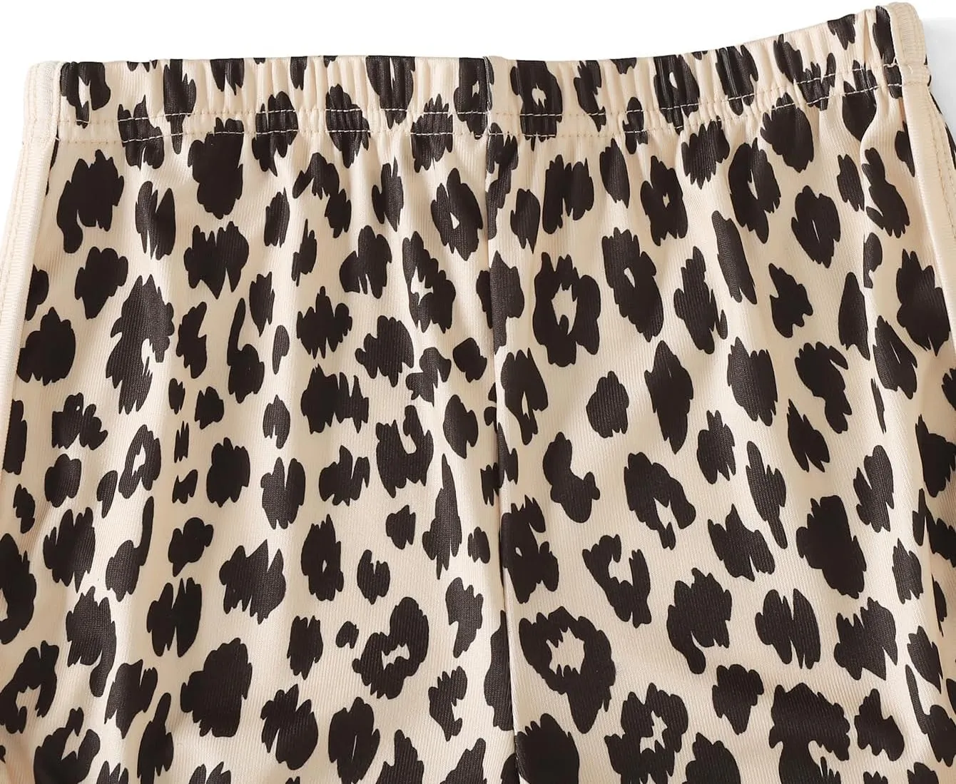 MyFav Big Girls Sleeveless Pajama Sets Cute Panda Polka Dot Sleepwear Loungewear