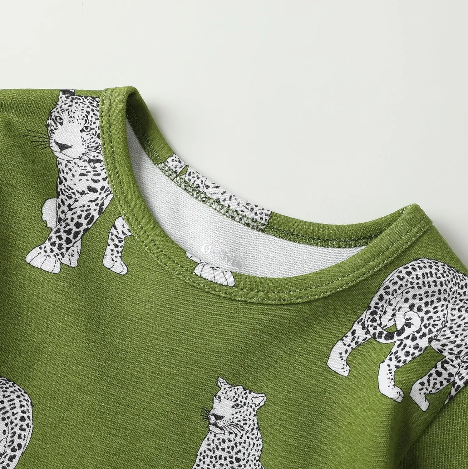 Owlivia 100% Organic Cotton Baby Long Sleeve Pajama Sets, Toddler Boy Girl 2-Piece Sleepwear