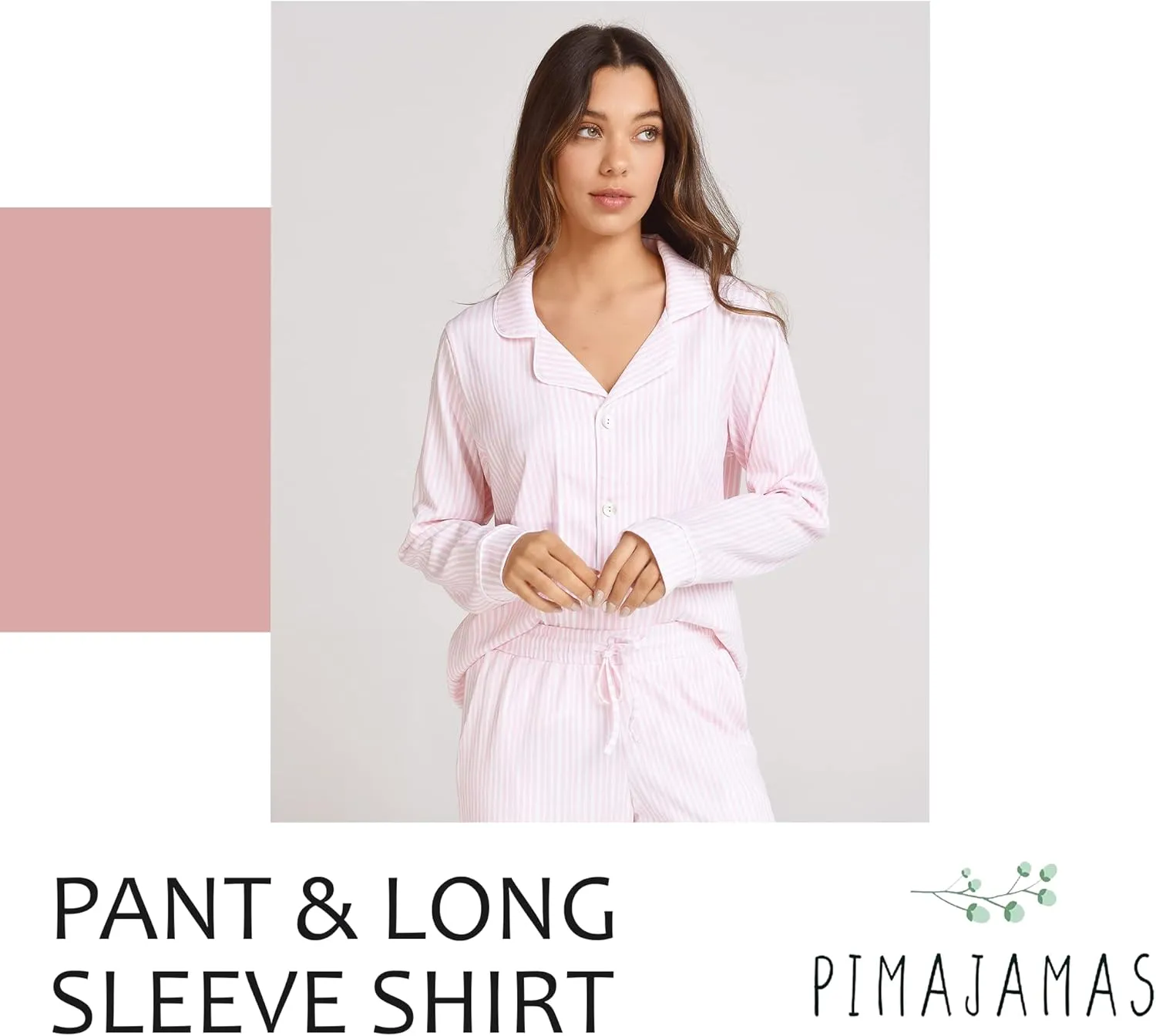 Pima Cotton Pajamas for Women - Womens Pajama Sets - Superior Softness Womens Set