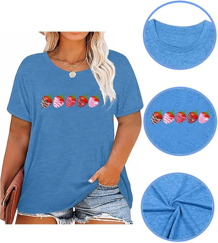 Plus Size Coffee Sunflowers Graphic Printed Shirt Women Short Sleeve Summer O-Neck Casual Tunics Top Tshirt
