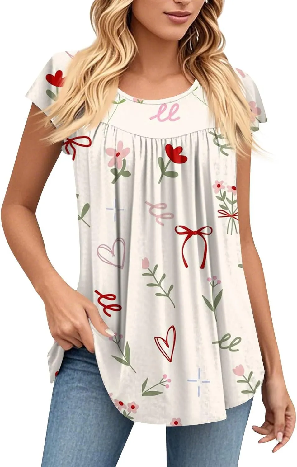 Plus Size Sports Short Sleeve Tops Women Pop Summer Round Neck T Shirts for Ladies Print Comfort Looses T