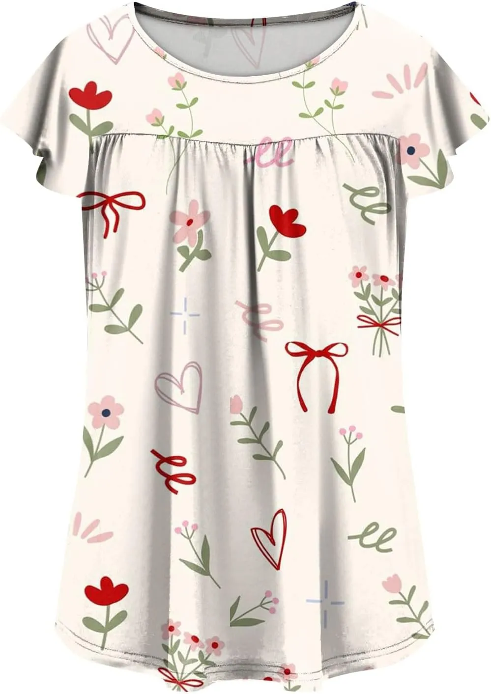 Plus Size Sports Short Sleeve Tops Women Pop Summer Round Neck T Shirts for Ladies Print Comfort Looses T