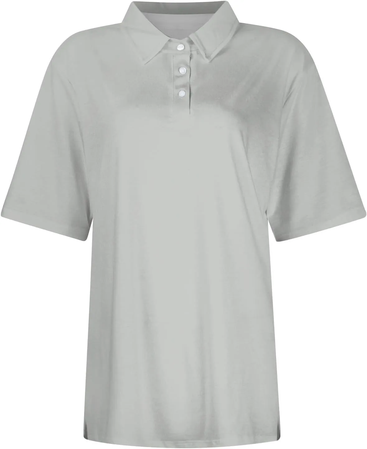 Polo Shirts for Women,2024 Summer Trendy American Flag Print 4Th of July Tops,Button V Neck Short Sleeve T-Shirts