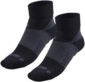 Road Runner Sports R-Gear OS1st Plantar Fasciitis Quarter Crew Socks for Men and Women (2 Pairs)