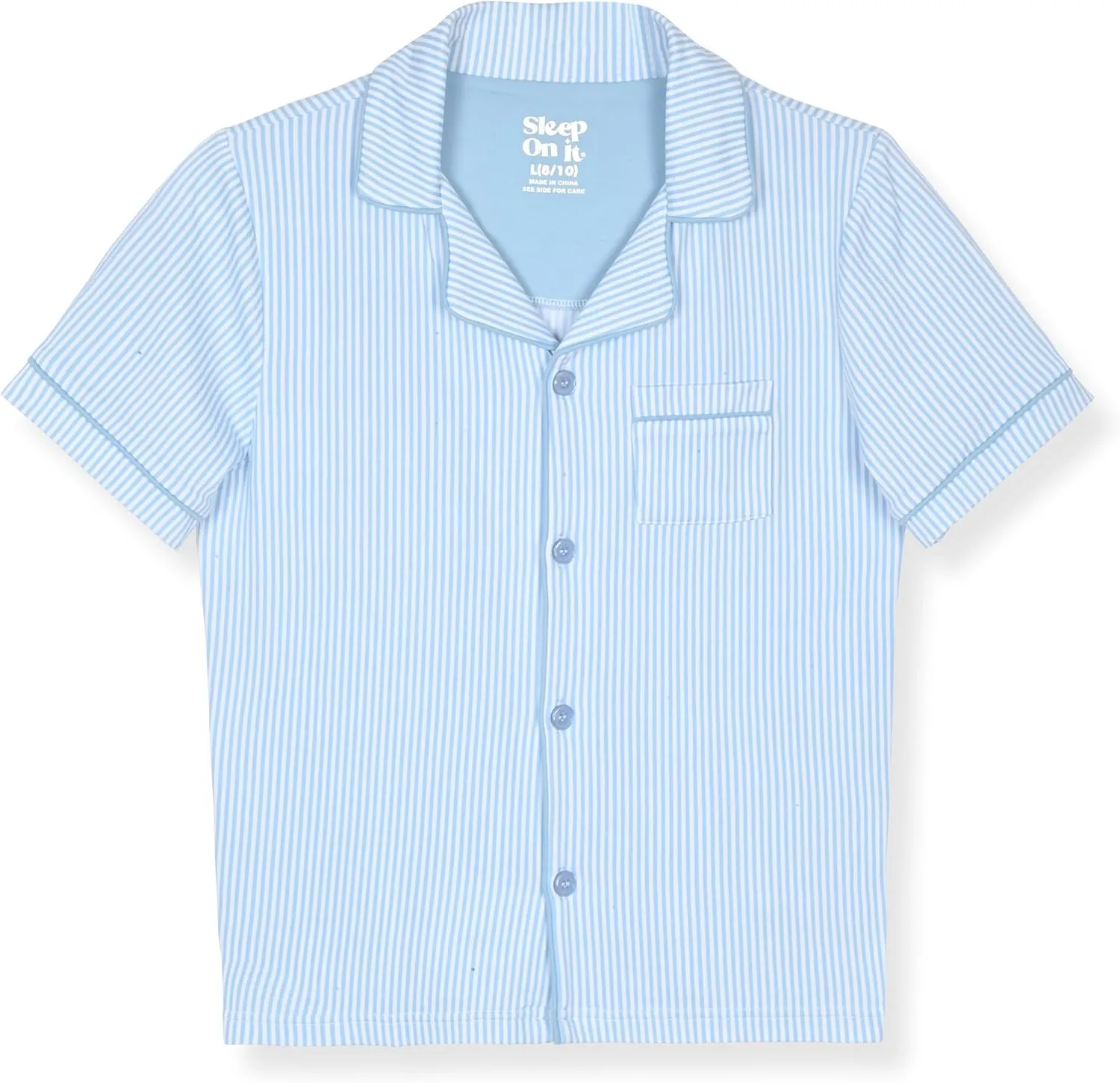 Sleep On It Boys Pajama Sets - 2 Piece Pajama Coat Set for Kids Sleepwear