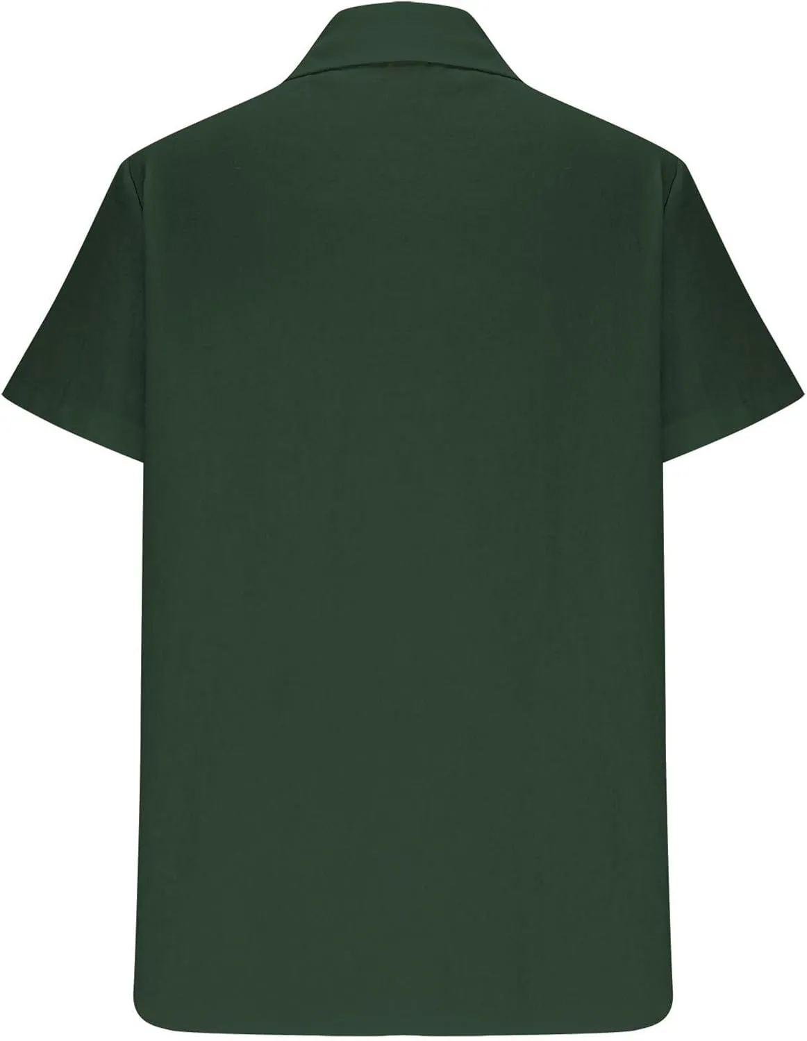 Summer Outfits for Women 2025 Button Down Short Sleeve Regular Fit Shirts Cotton Linen Comfy Casual Work Tshirt