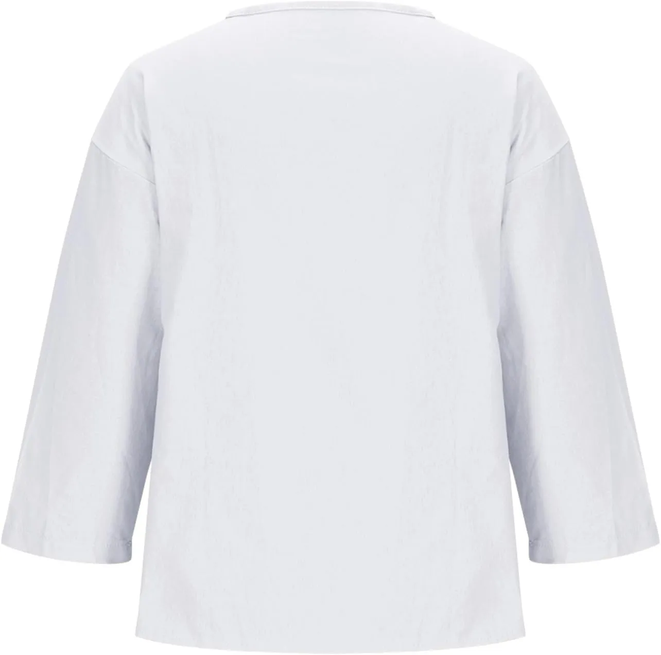 TANGNADE Linen Button Down Shirt Women Short Sleeve Loose Fit V Neck Tops Comfy Solid T-Shirt Loose Summer Blouses