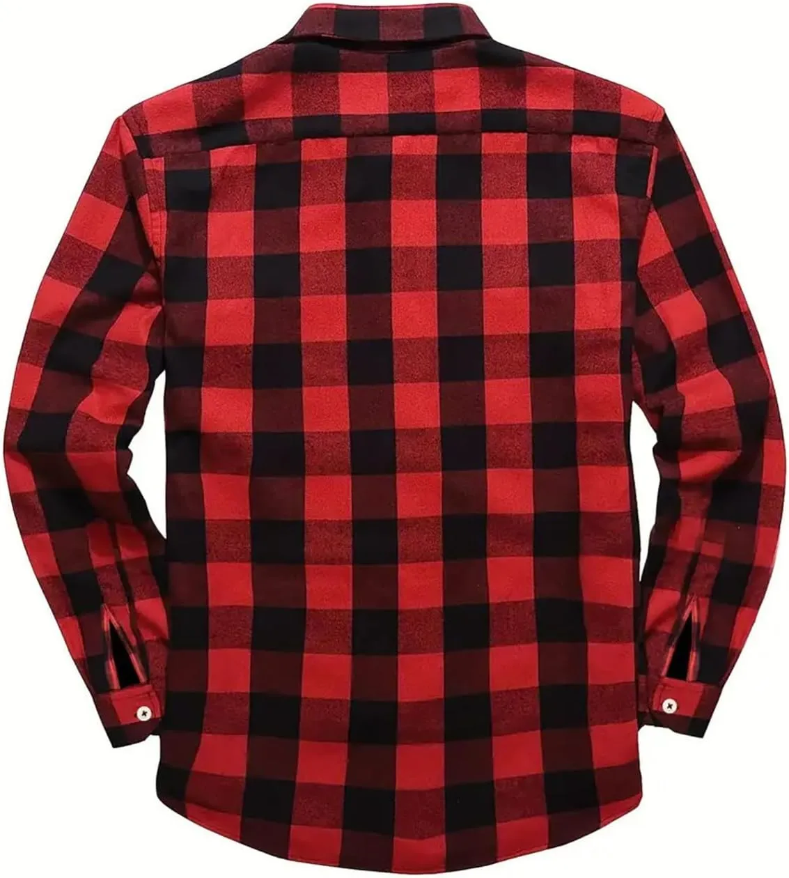 Tee Shirts for Mens Winter Fall Long Sleeve Turtle Neck Color Block Plaid Cardigan Tops Shirts Man 2024