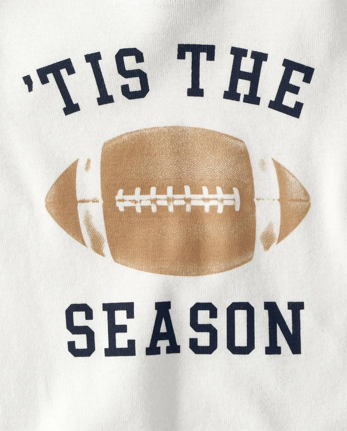 The Children's Place Baby Family Matching, Football Pajama Sets, Cotton