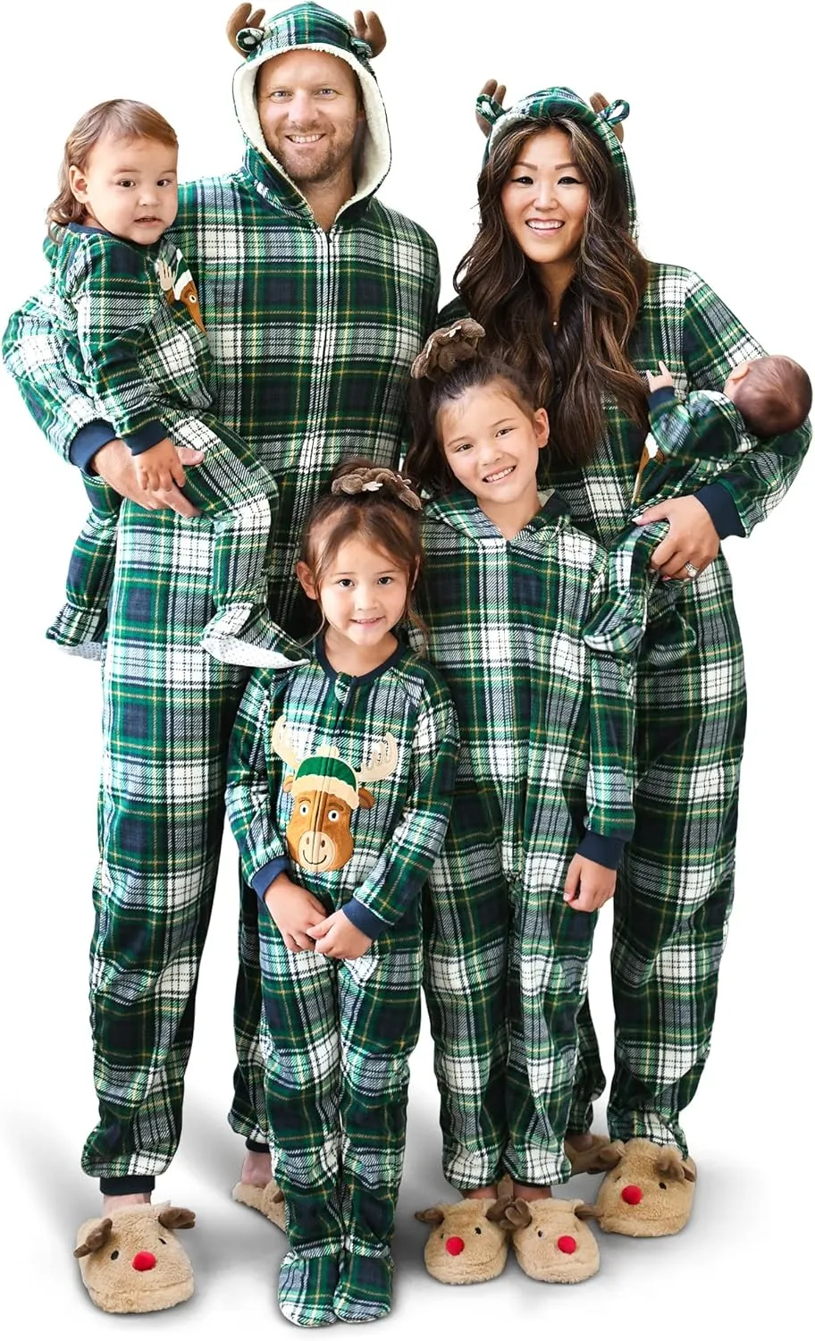 The Children's Place Baby Family Matching, Holiday Pajama Sets, Fleece