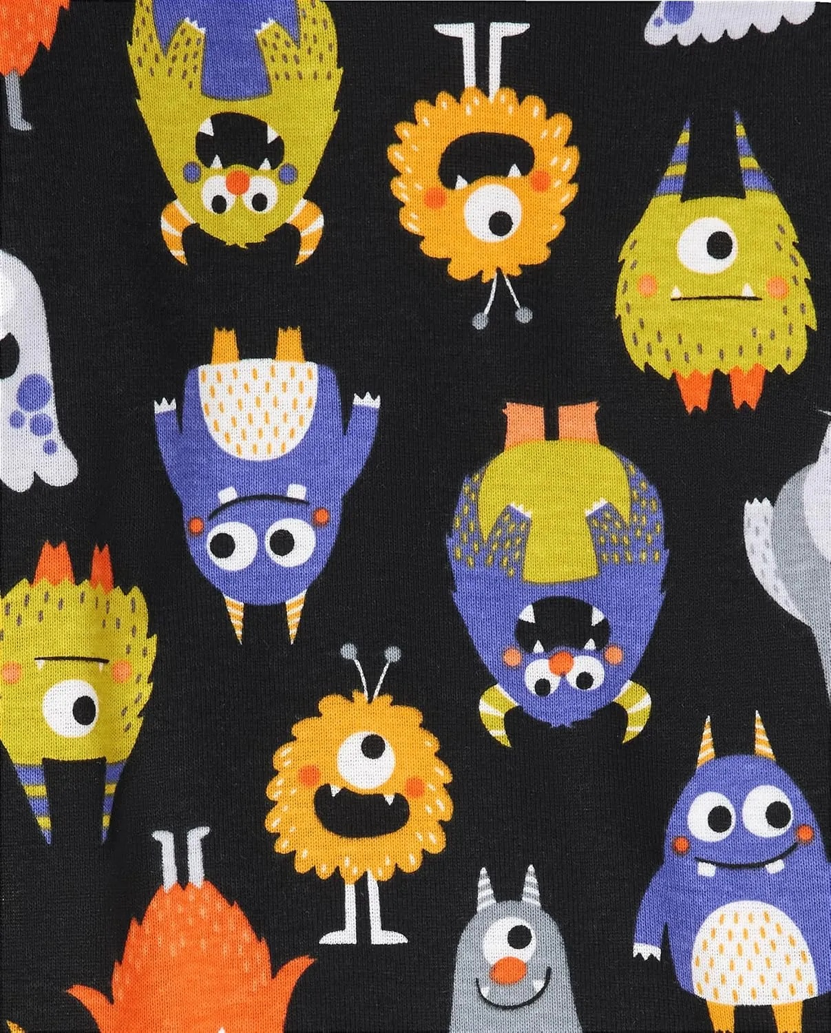 The Children's Place Baby, Toddler and Big Kids' Siblings Matching Halloween Pajama Sets, Cotton