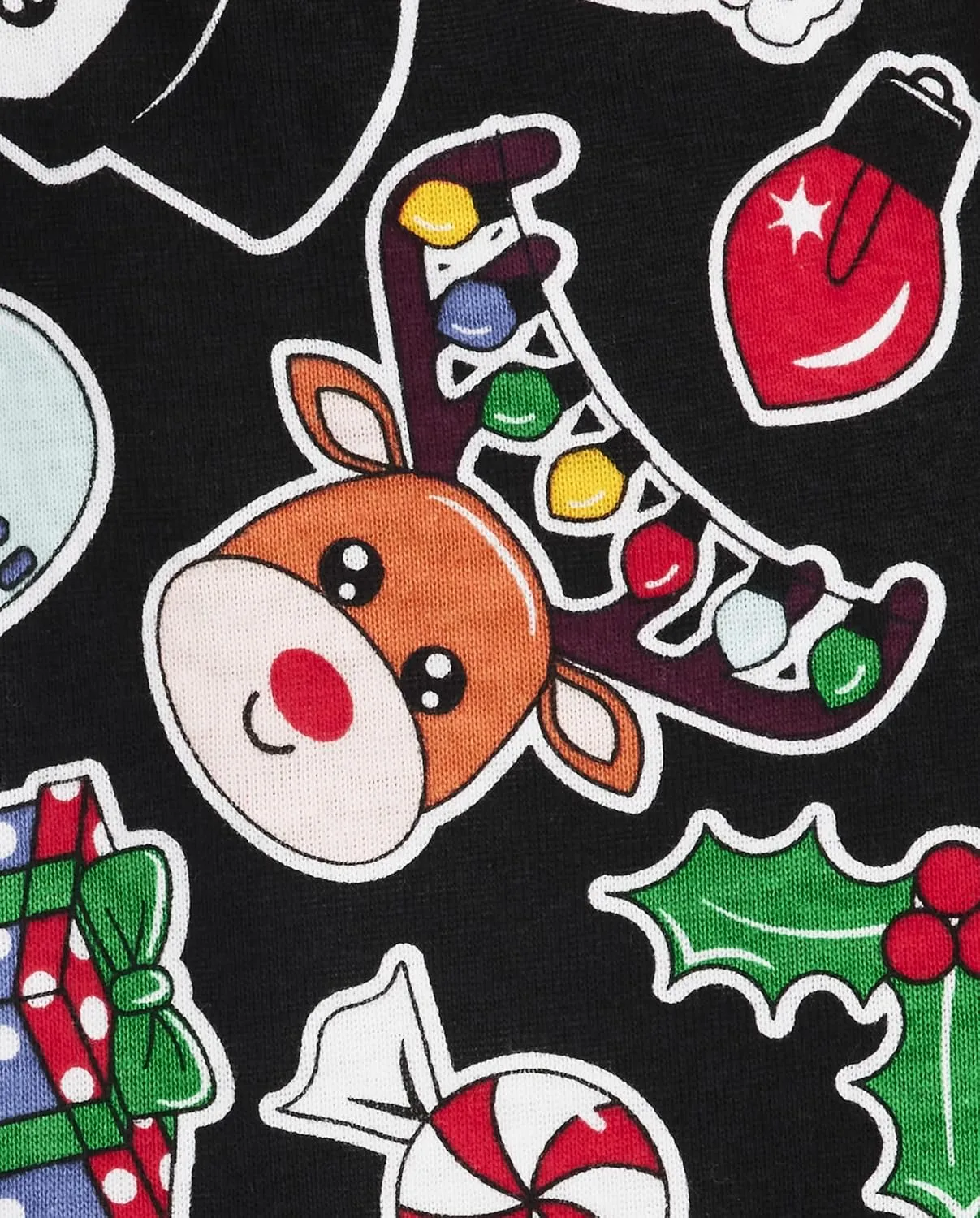 The Children's Place Kids' Family Matching, Festive Christmas Pajama Sets, Cotton