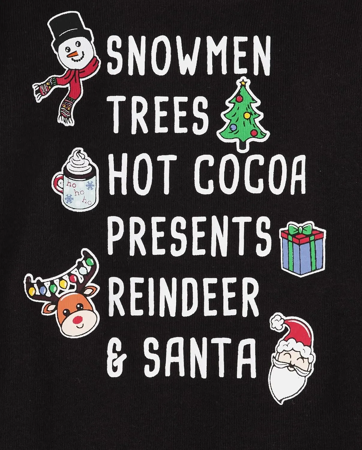 The Children's Place Kids' Family Matching, Festive Christmas Pajama Sets, Cotton
