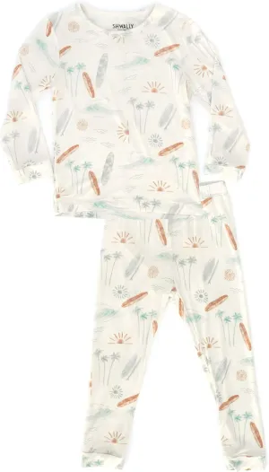 Two-Piece Pajama Sets in Organic Bamboo - Featuring 11 Signature Prints