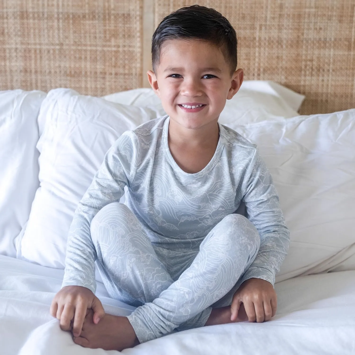 Two-Piece Pajama Sets in Organic Bamboo - Featuring 11 Signature Prints
