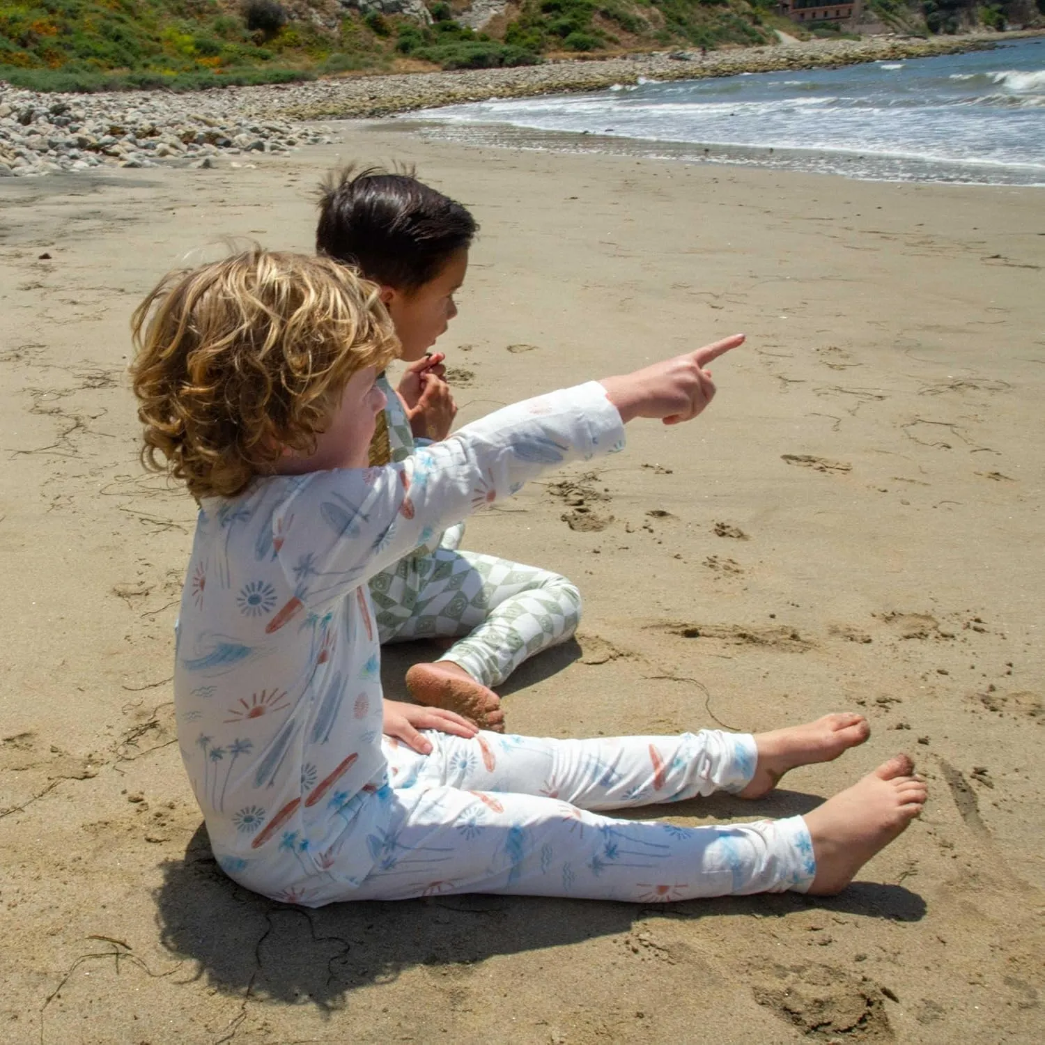 Two-Piece Pajama Sets in Organic Bamboo - Featuring 11 Signature Prints