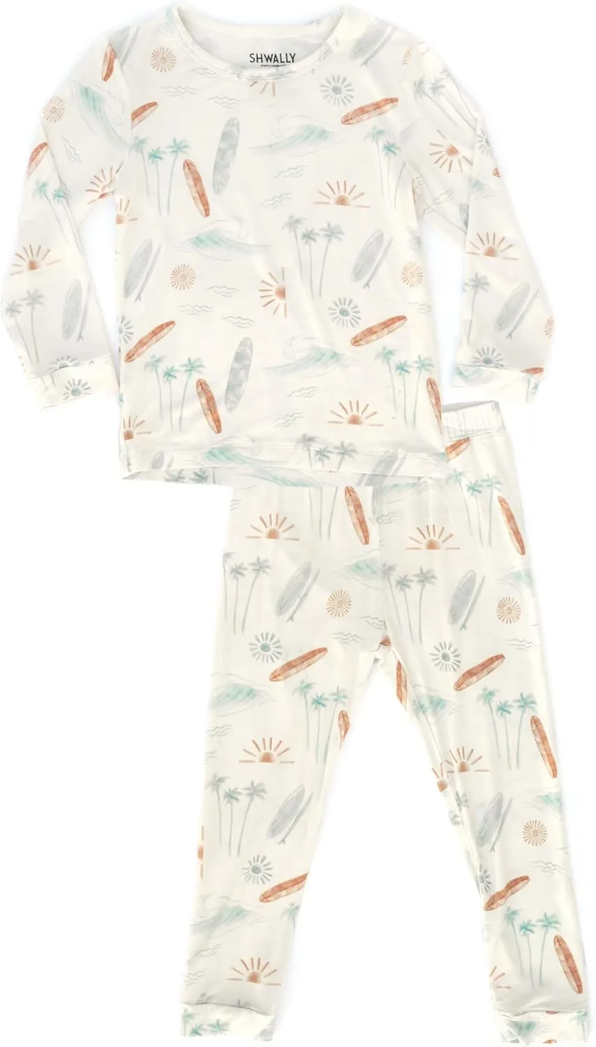 Two-Piece Pajama Sets in Organic Bamboo - Featuring 11 Signature Prints
