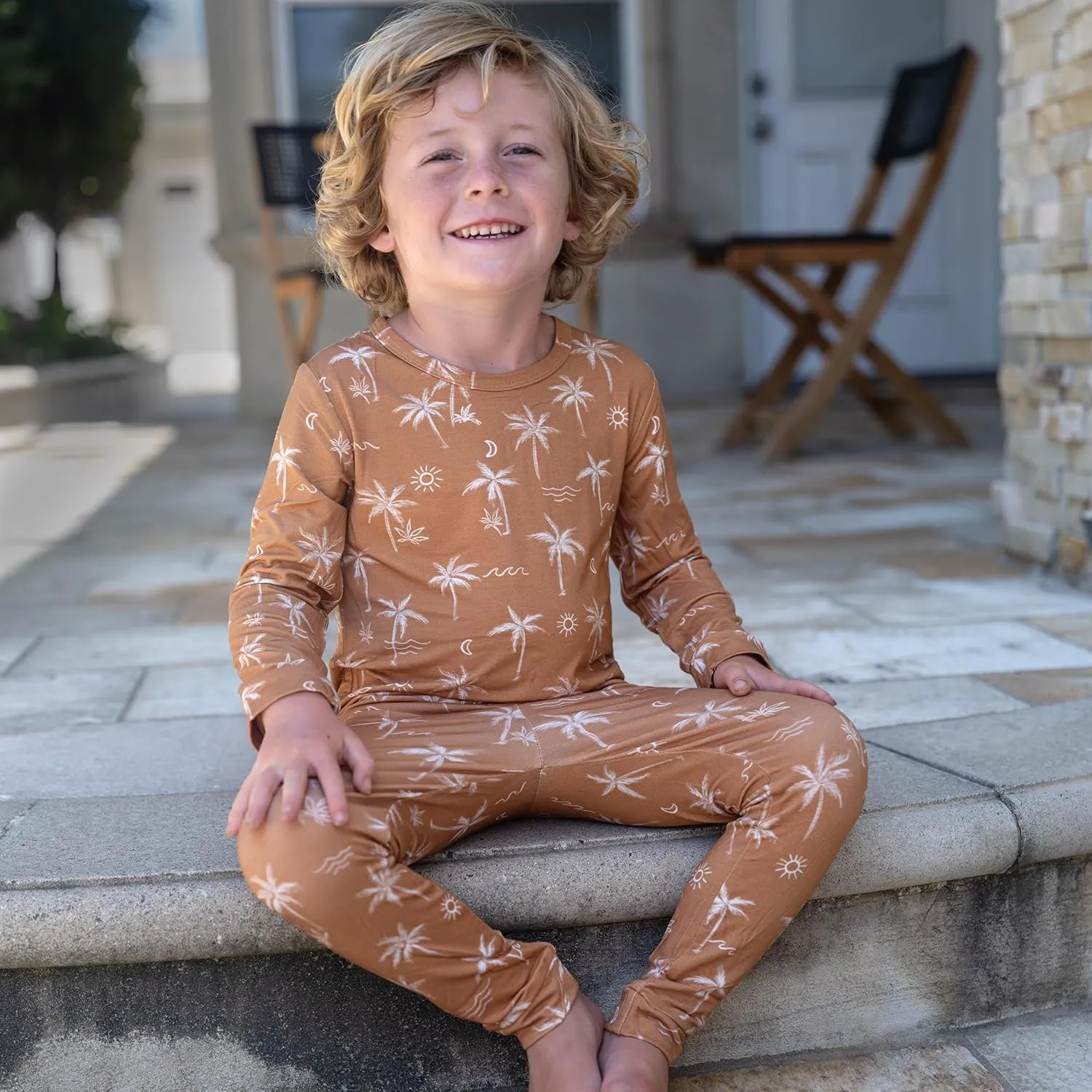 Two-Piece Pajama Sets in Organic Bamboo - Featuring 11 Signature Prints