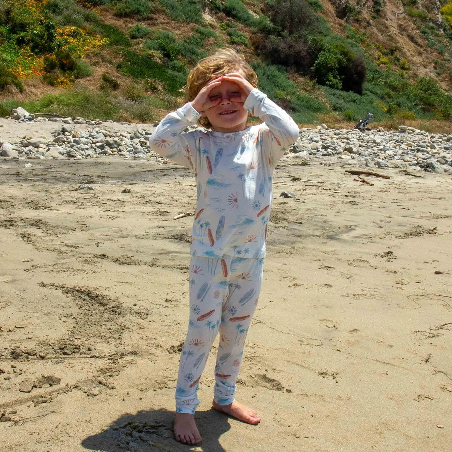 Two-Piece Pajama Sets in Organic Bamboo - Featuring 11 Signature Prints