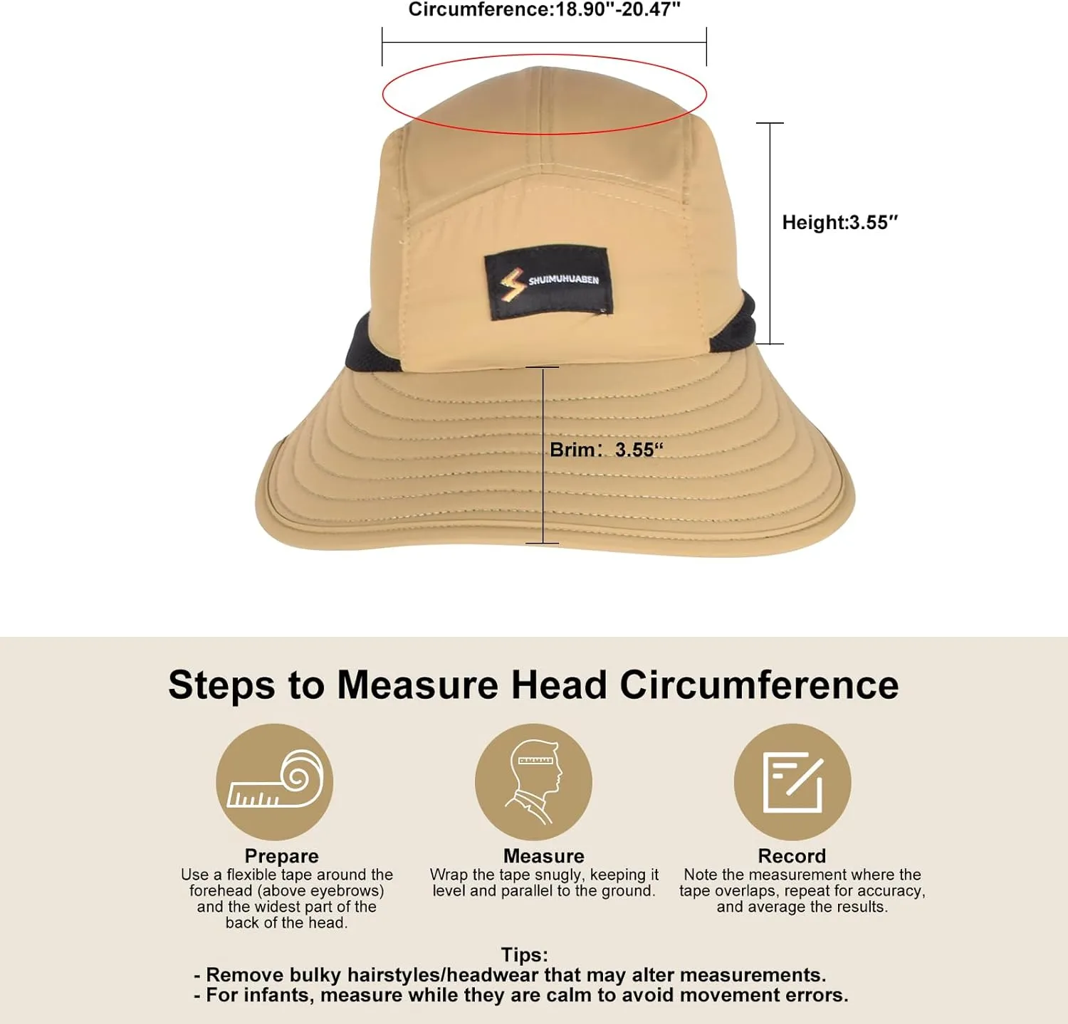 UPF 50  Kids Sun Hat for 2-8 Years Adjustable Lightweight Outdoor Hat Breathable Mesh Wide Brim Bucket Hat Safari Beach