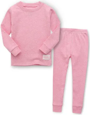 Vaenait 6M-12Y Toddler Kids Super Soft Lightweight Breathable Modal Cotton Melange Sleepwear Pajamas Set