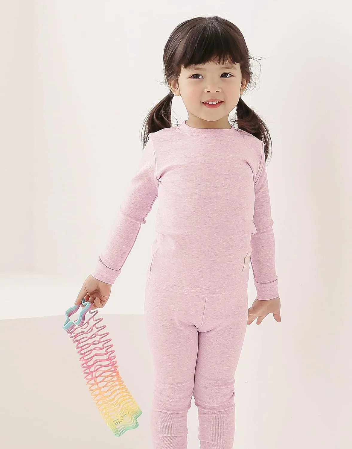 Vaenait 6M-12Y Toddler Kids Super Soft Lightweight Breathable Modal Cotton Melange Sleepwear Pajamas Set
