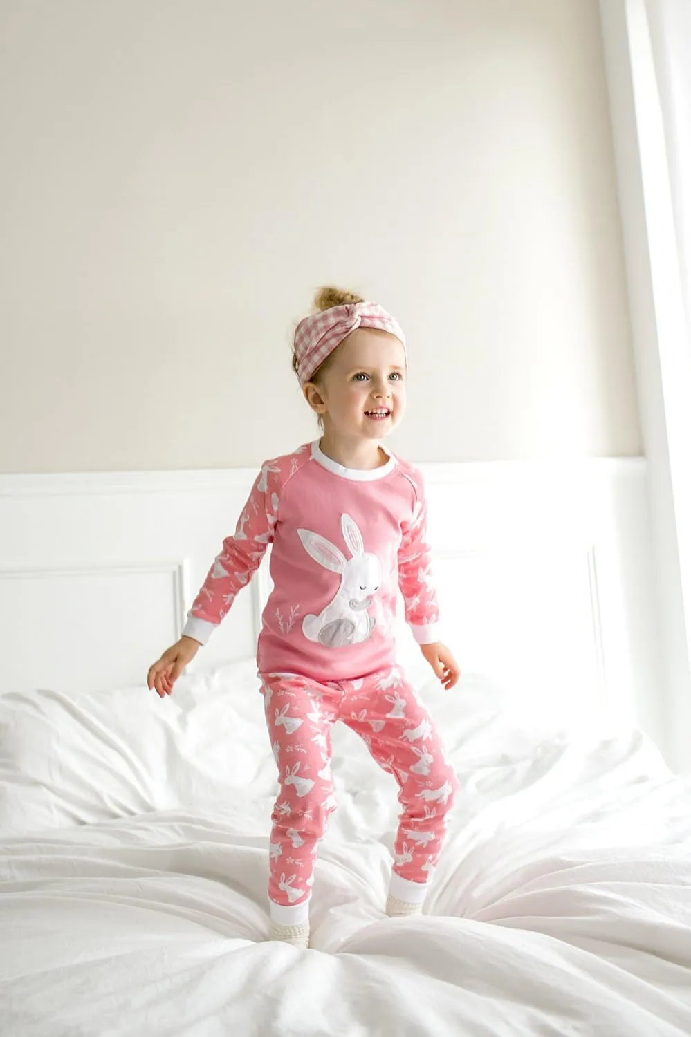 VAENAIT BABY 12M-12Y Infant Kids Junior Boys Girls Animal Truck Rabbit Character 100% Cotton Pajamas Set