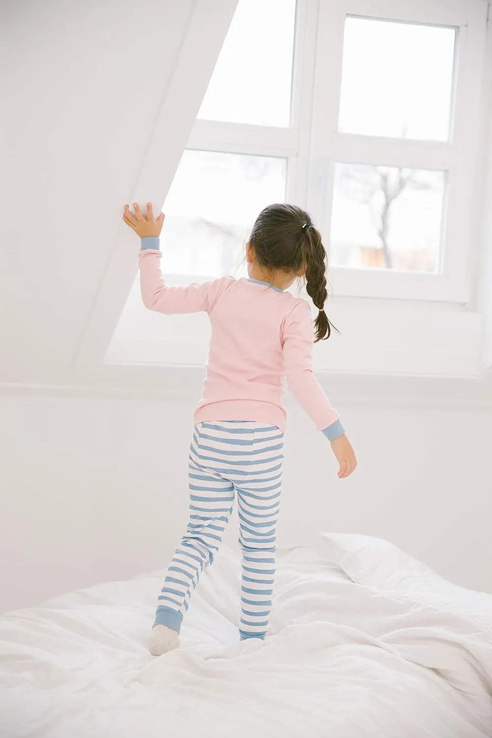 VAENAIT BABY 12M-12Y Infant Kids Junior Boys Girls Animal Truck Rabbit Character 100% Cotton Pajamas Set