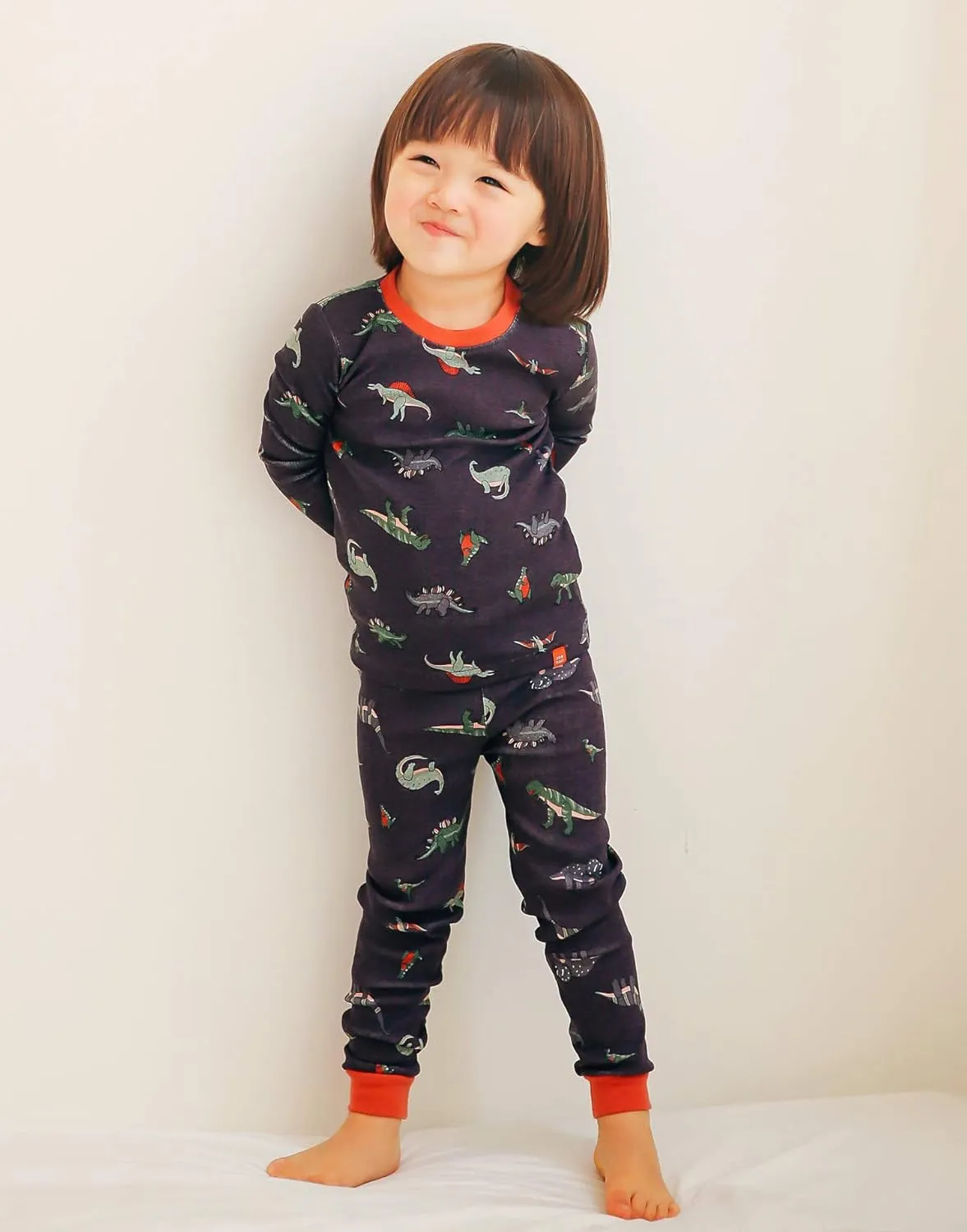VAENAIT BABY Toddler Kids Junior Girls Boys 100% Cotton Dinosaur Mermaid Pajamas Sleepwear Pjs