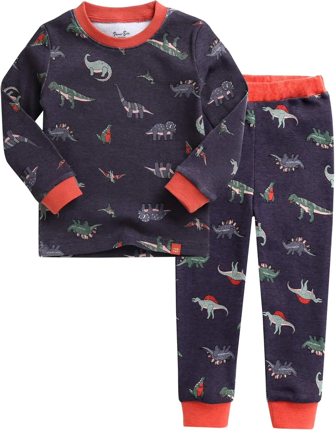 VAENAIT BABY Toddler Kids Junior Girls Boys 100% Cotton Dinosaur Mermaid Pajamas Sleepwear Pjs