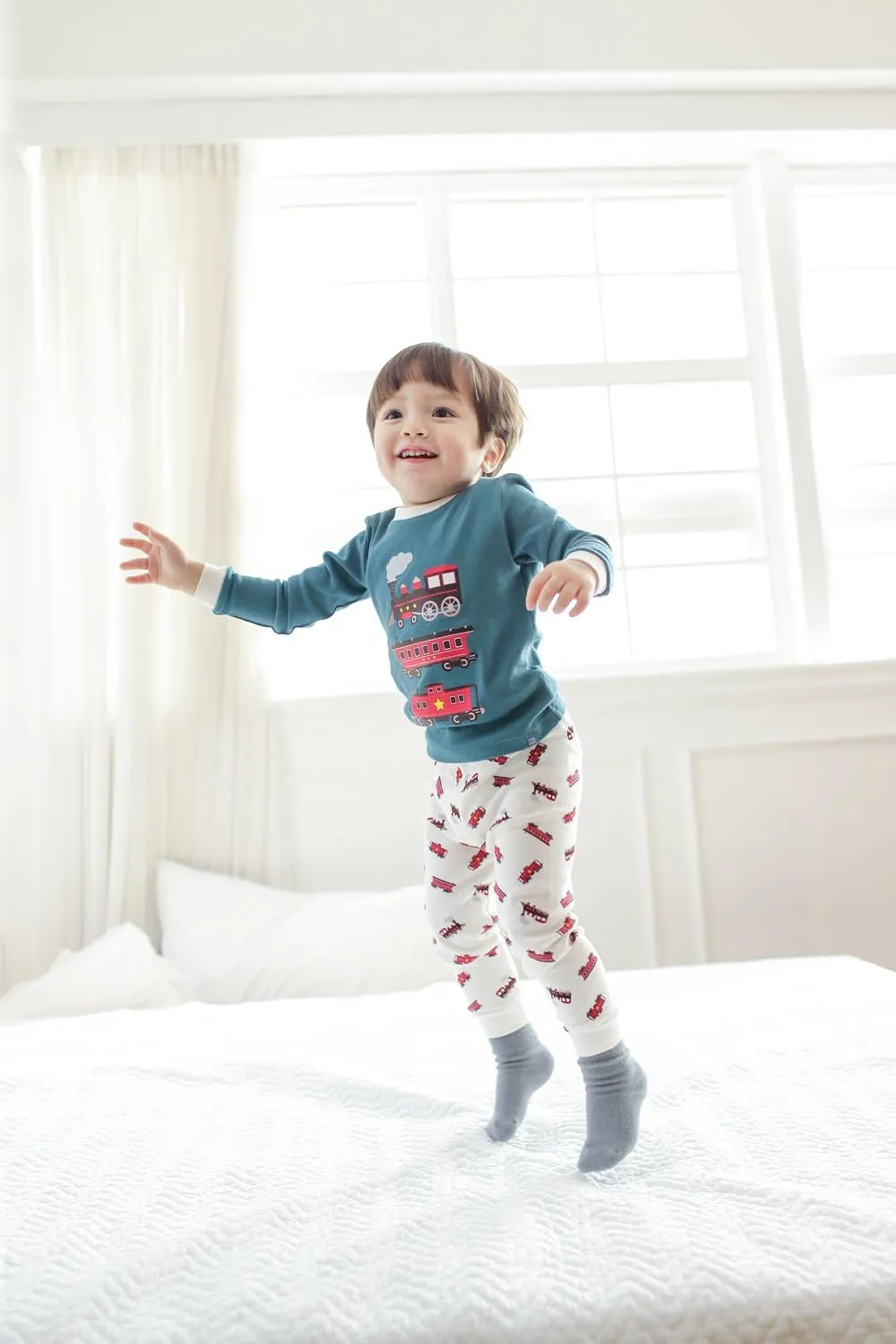 VAENAIT BABY Toddler Kids Junior Girls Boys 100% Cotton Dinosaur Mermaid Pajamas Sleepwear Pjs