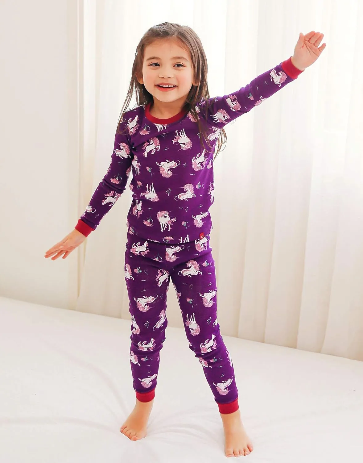 VAENAIT BABY Toddler Kids Junior Girls Boys 100% Cotton Dinosaur Mermaid Pajamas Sleepwear Pjs