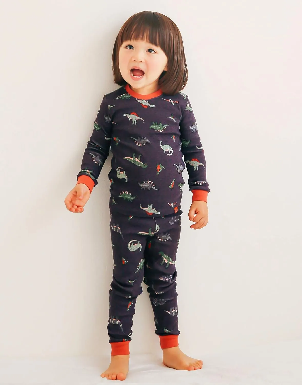 VAENAIT BABY Toddler Kids Junior Girls Boys 100% Cotton Dinosaur Mermaid Pajamas Sleepwear Pjs
