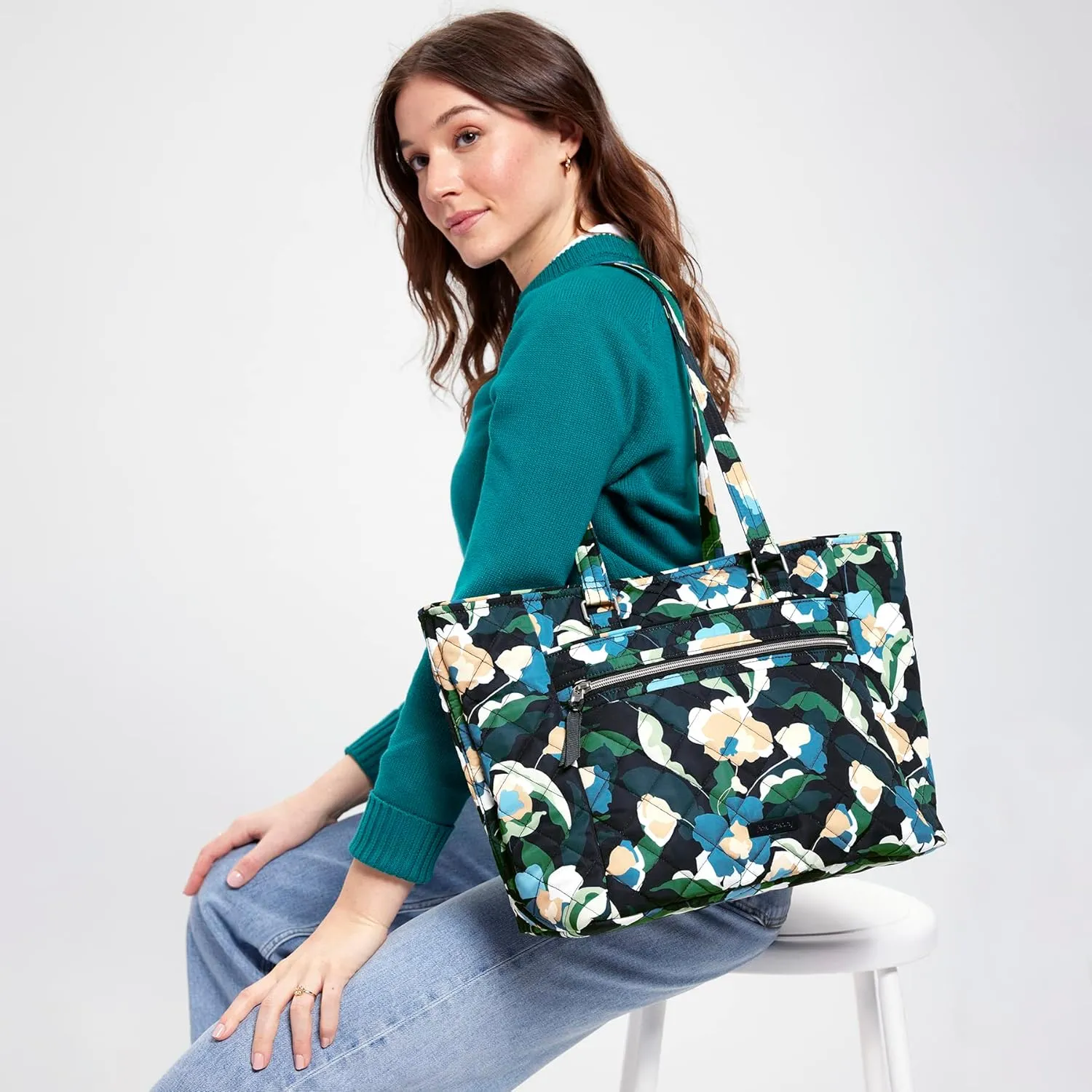 Vera Bradley Women's Performance Twill Work Tote Bag