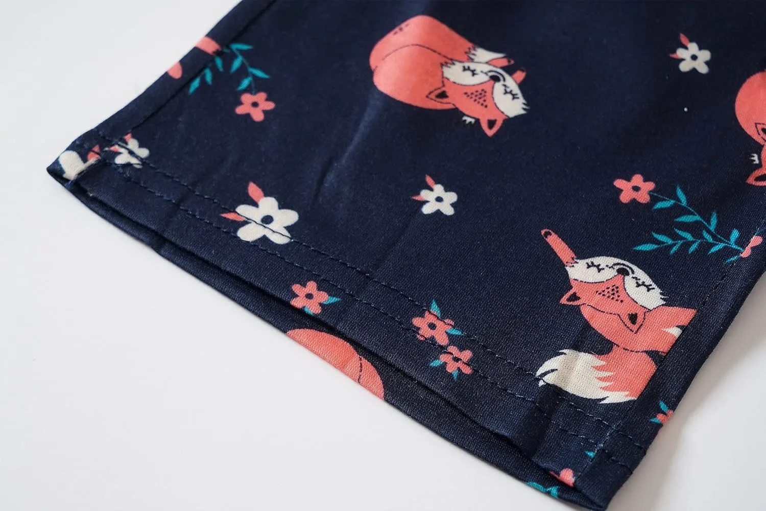 Vopmocld Young Girls Lovely Bunny Pajama Sets Cotton Long Sleeve Pjs Clothes Sleepwear Shirts