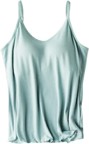 White Tank Top Woman Thread With Chest Pad Without Wearing Bra One Tank Top Yoga Shirt Womens Camisole Tank Tops